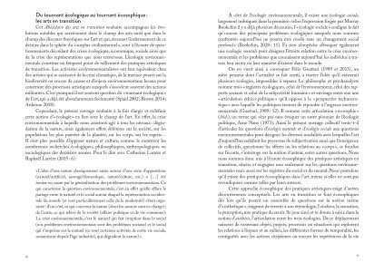 Arts, écologies, transitions