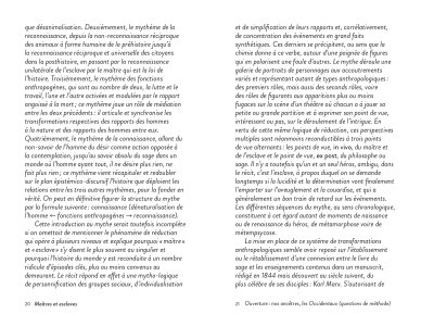 Maîtres et esclaves