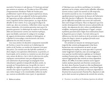 Maîtres et esclaves