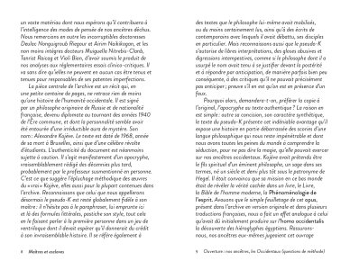 Maîtres et esclaves