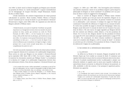 Bergson structuraliste