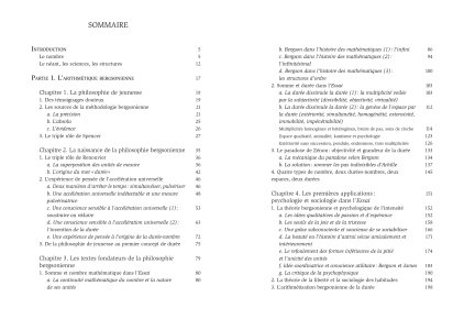 Bergson structuraliste