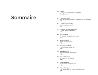 Anthologie d'entretiens