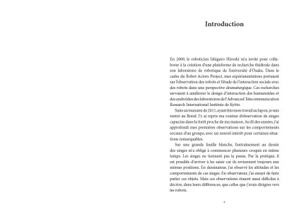 Le spectacle anthropomorphique