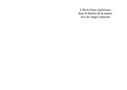 Le spectacle anthropomorphique