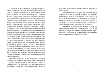 Le spectacle anthropomorphique