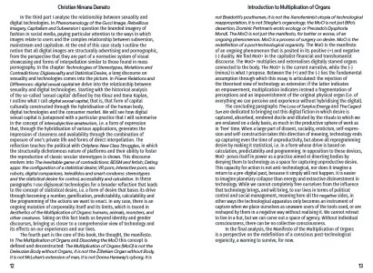 Multiplication of Organs (Manifesto)