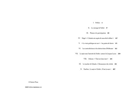 L'Éclat de l'absolu