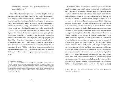 L'Éclat de l'absolu