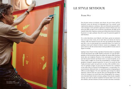 Dans l'atelier d'Éric Seydoux, imprimeur et éditeur en sérigraphie