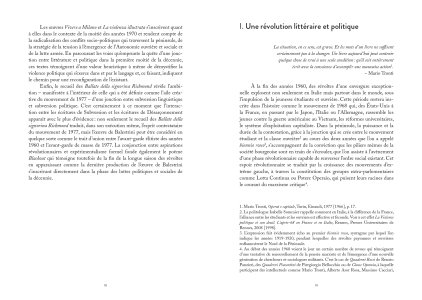 L'extrémisme littéraire et politique