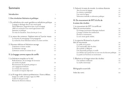 L'extrémisme littéraire et politique