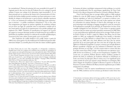 L'extrémisme littéraire et politique