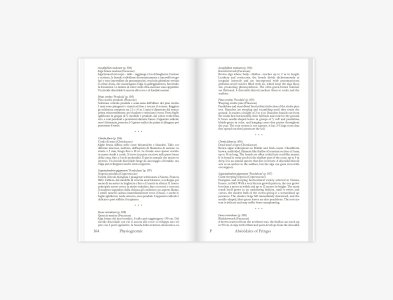 Abécédaire of Fringes