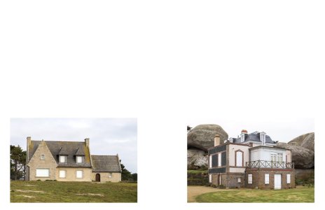 Les maisons endormies