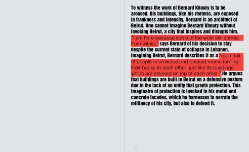 Provoking the Territory