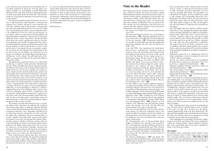 Catalogue Raisonnable