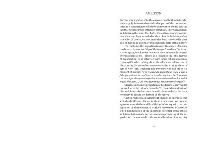 Decorum, or The Duchamp-Courbet Case