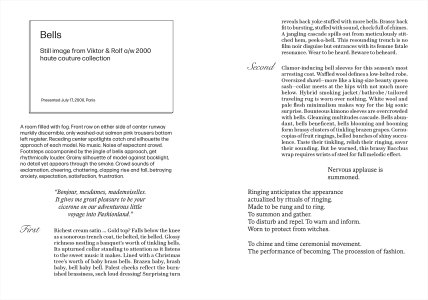 The Sound of Fashion Thinking