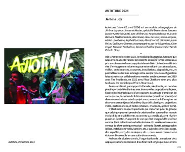 Les Cahiers du son 2025