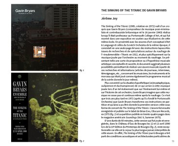 Les Cahiers du son 2025