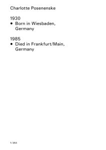 Charlotte Posenenske - Installation Views