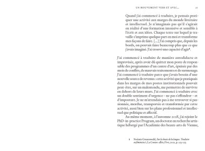 Désapprendre en traduisant