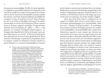 Désapprendre en traduisant