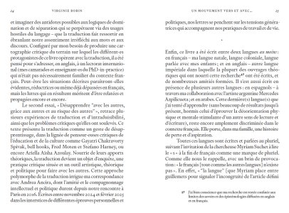 Désapprendre en traduisant