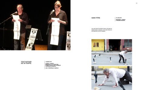 Art et poésie d'action, intervention, performance