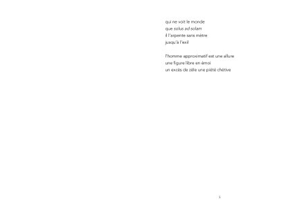 Le Raï de l'homme approximatif