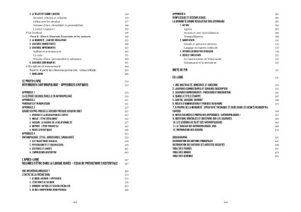 La forme élémentaire de l'être humain