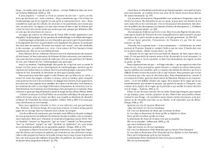 La forme élémentaire de l'être humain