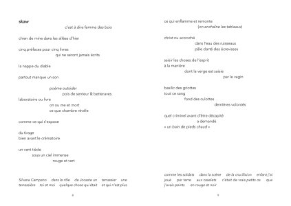 Une femme morte n'écrit pas