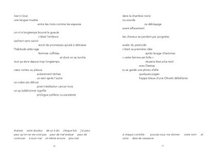 Une femme morte n'écrit pas