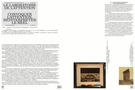 Les Cahiers du Collège International de Photographie