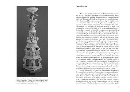 Les candélabres de Piranèse et la présence du passé
