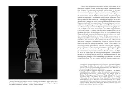 Les candélabres de Piranèse et la présence du passé