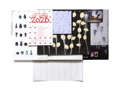 Loose Leaf Wall Calendar 2026