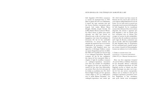 Déhiérarchiser le monde de l'art