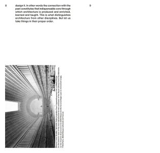 Architecture as a Historical Discipline