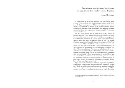 Archives sonores de la poésie 2
