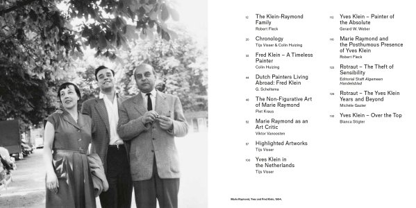 Yves Klein and his artist family