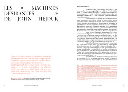 Exercice(s) d'architecture