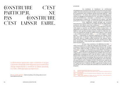 Exercice(s) d'architecture