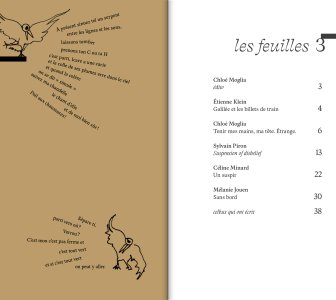 Les Feuilles – Revue suspensive