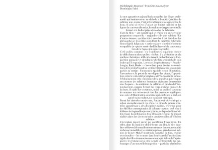 Le Sentiment de la Nature