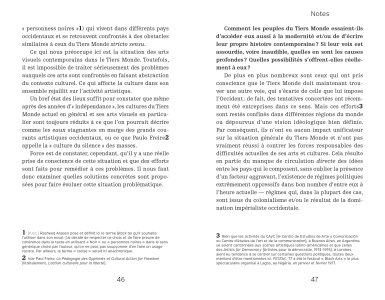 Notes préliminaires pour un manifeste noir