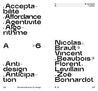 Péridisciplinarité du design