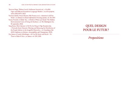 Quel futur pour le design ? Quel design pour le futur ?